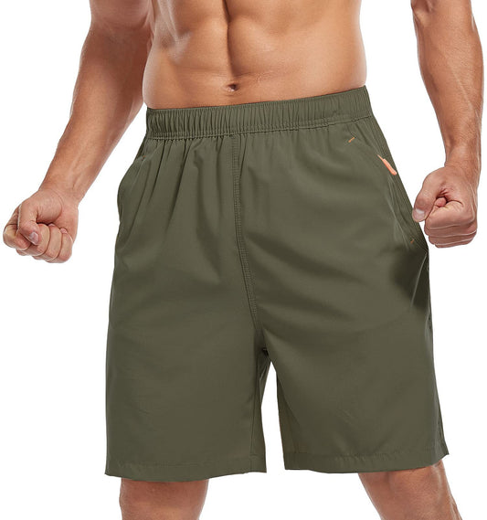 Double-layer sports loose outdoor breathable quick-drying shorts