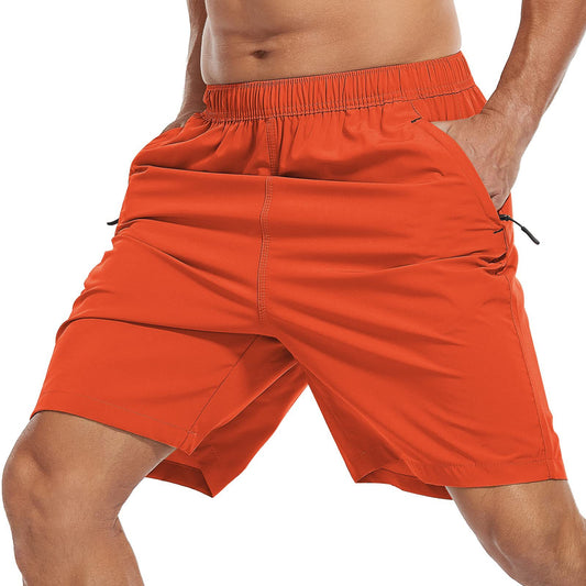 Double-layer sports loose outdoor breathable quick-drying shorts