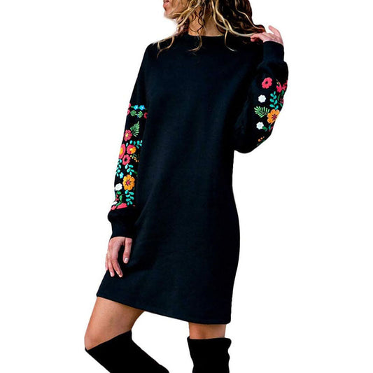 Jumper Dress for Winter Women Long Sleeve Tunic